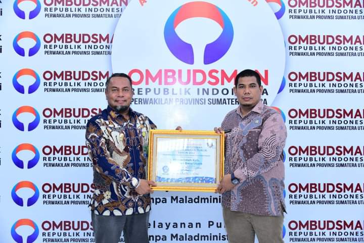 Pemkab Labura Raih Predikat Zona Hijau dari Ombudsman RI