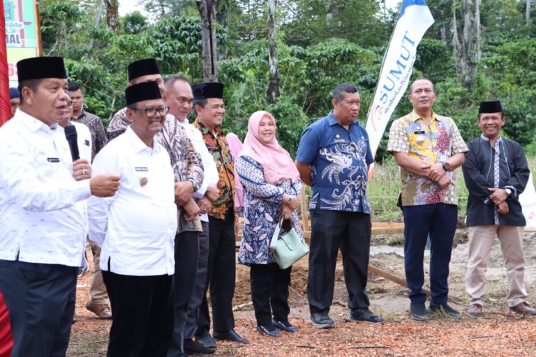 Bupati dan Wakil Bupati Simalungun Apresiasi Pembangunan Masjid Sarmahita Damanik