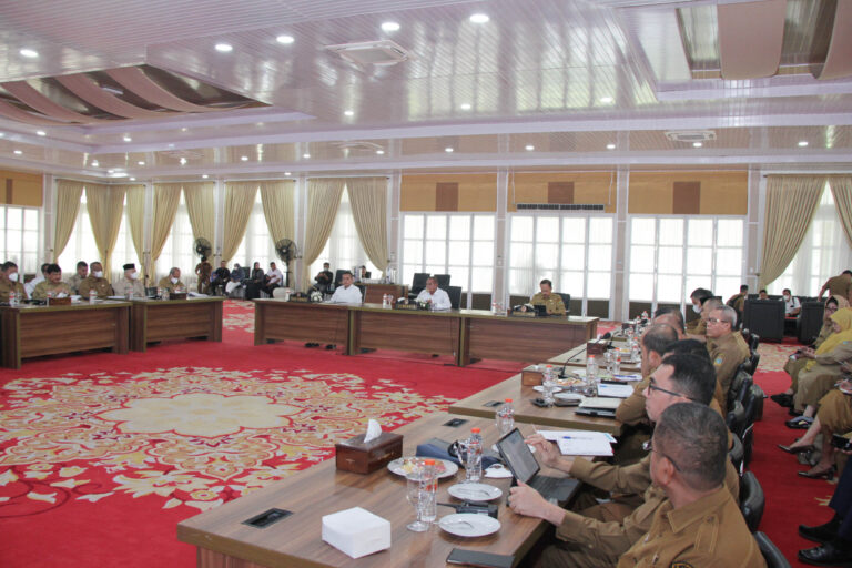 Rapat Kerja Pertama 2023, Edy Rahmayadi Minta OPD Kebut Target RPJMD