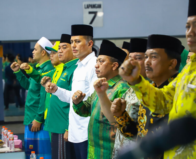 Lepas Kontingen Porseni NU Sumut, Musa Rajekshah Targetkan Tiga Besar