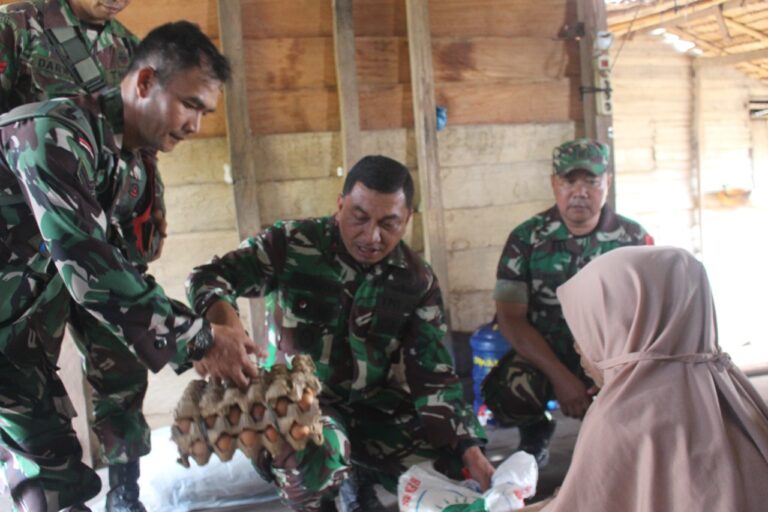 Dandim 0212/TS : Ini Wujud Kepedulian TNI Kepada Masyarakat