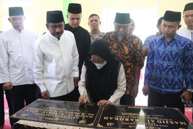 Wali Kota Binjai Resmikan Masjid Al Barokah, Upaya Wujudkan Visi Pembangunan Kota Binjai