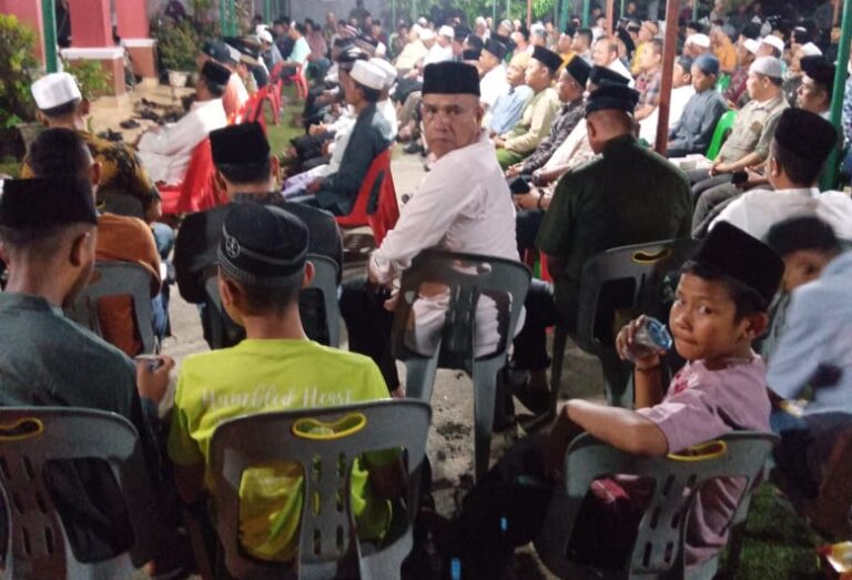 Malam Terakhir Tahlilan Alm Abang Bupati Sergai Dibanjiri Masyarakat