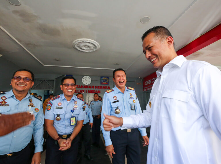 Sarana Bimbingan Kerja Rutan Kelas 1 Medan Diresmikan