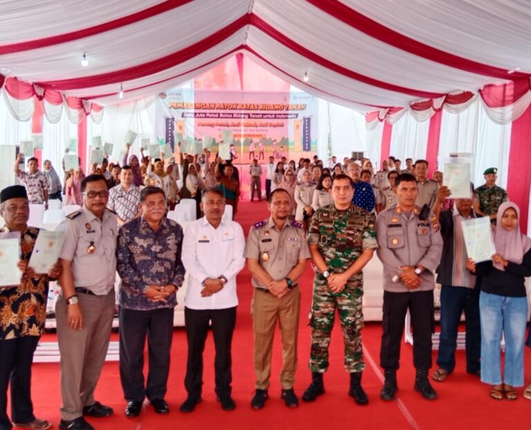 Akselerasi PTSL Menuju Kota Lengkap, BPN Sumut Sukseskan Program Gemapatas