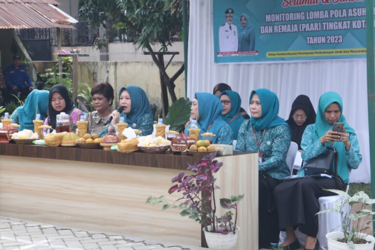 Ketua I TP PKK Kota Binjai Hadiri Monitoring Lomba Pola Asuh Anak dan Remaja (PAAR) Tingkat Kota Binjai Tahun 2023