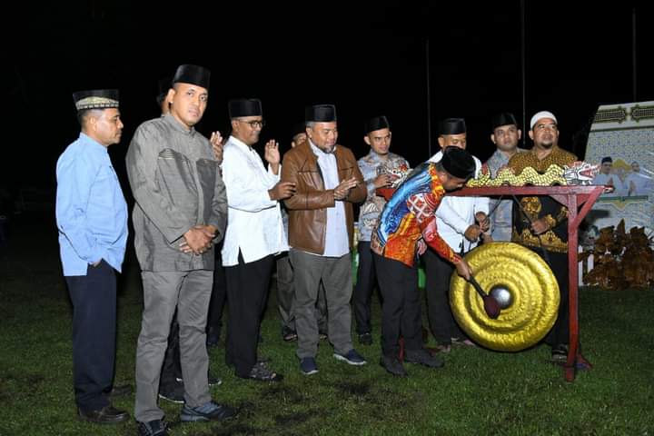 Pukul Gong 8 Kali, Wakil Bupati Labura Tutup MTQ dan FSQ Tingkat Kecamatan Kualuh Hulu