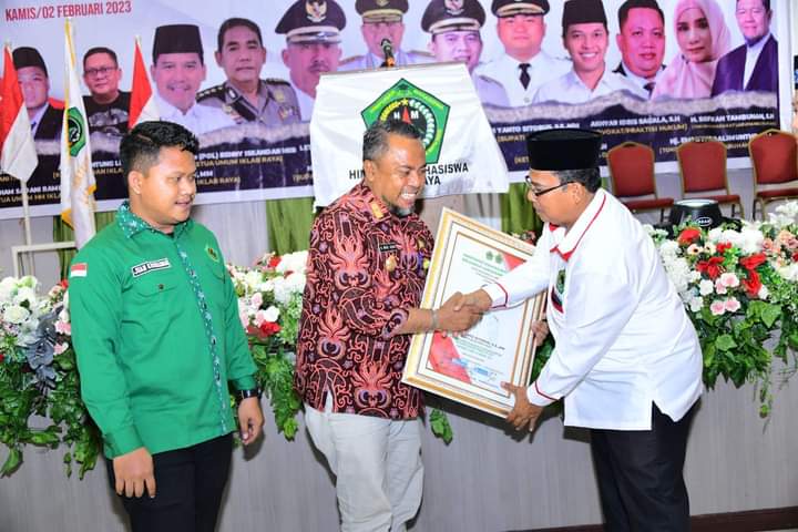 Sekda Labura Hadiri Pelantikan PB HM-IKLAB RAYA