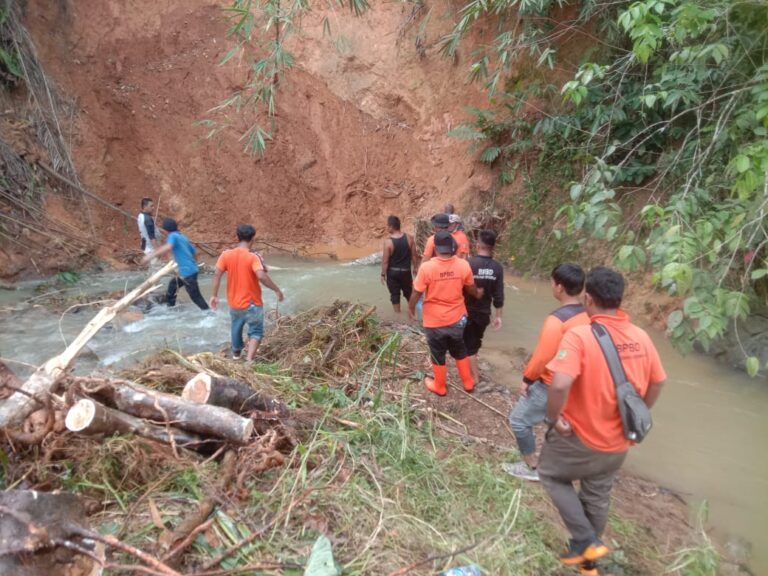 BPBD Sidempuan Cari Penyebab Banjir di Desa Managen dan Goti