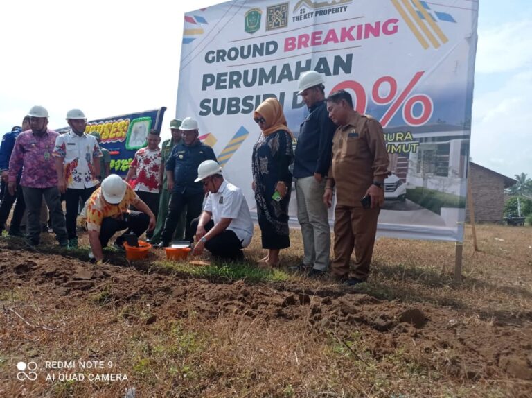 Pertama Kali di Sumut, Rumah DP 0% di Labura