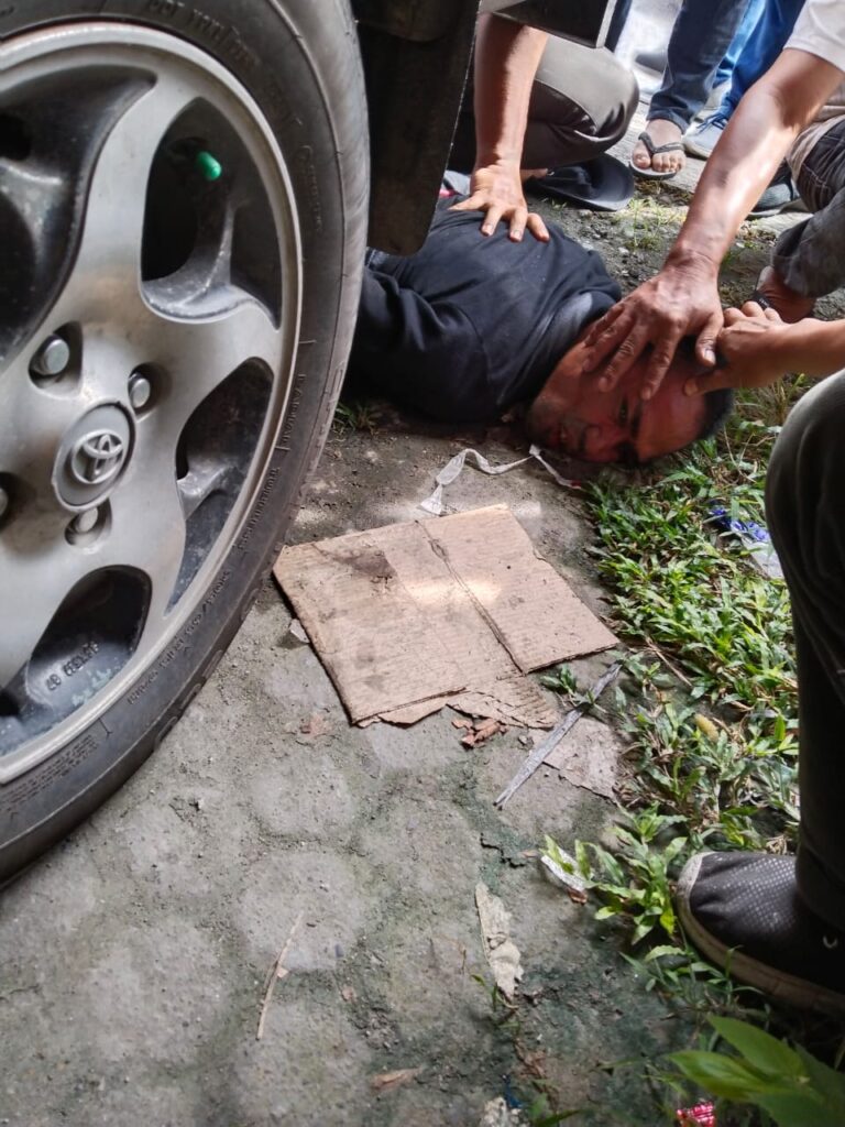 Satpam BRI Binjai Berhasil Bekuk Maling Sepeda Motor IRT