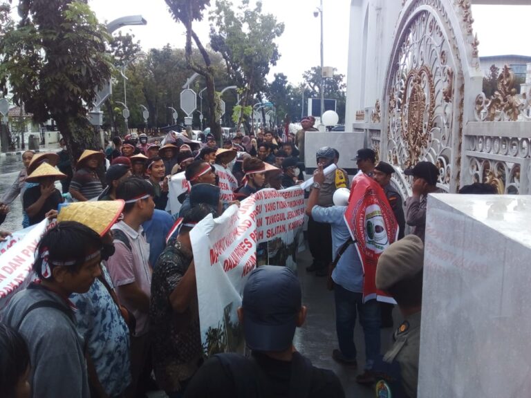 GP3 Labura Geruduk Gedung DPRD dan Kantor Gubsu