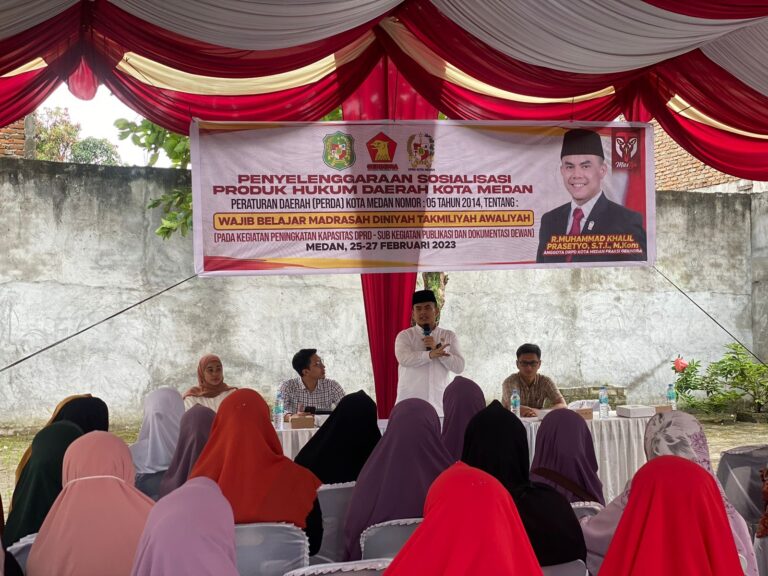 Sosper Kota Medan Nomor 5 Tahun 2014, R Muhammad Khalil Prasetyo: MDTA Mengawal Nilai-nilai Islam