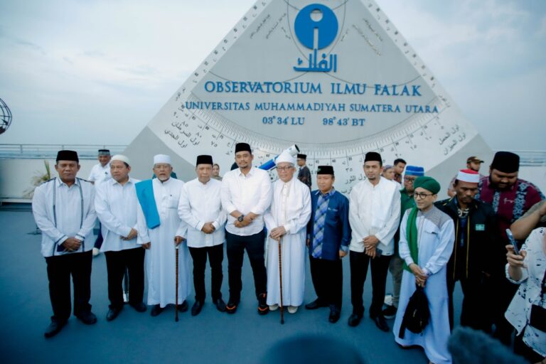 Wali Kota Medan Pantau Hilal Awal Ramadan di OIF UMSU