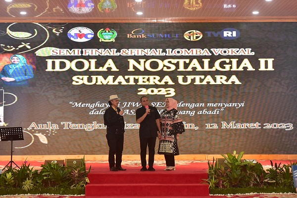 Edy Rahmayadi Apresiasi Lomba Vokal Idola Nostalgia II Sumut 2023