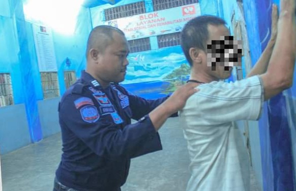 Cegah Gangguan Kamtibmas, Lapas Binjai Kembali Gelar Razia Ke Dalam Blok Hunian Warga Binaan