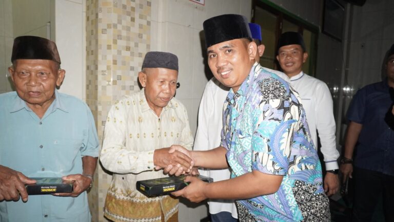 Rombongan Safari Ramadhan Pemkab Langkat ke Mesjid Nurul Huda Tanjungpura