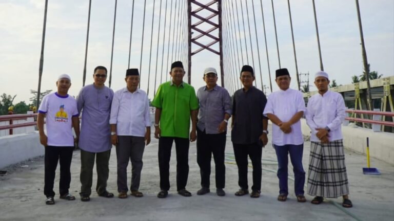 H- 7 Lebaran Jembatan Wampu Dioperasikan, Syah Afandin Berterimakasih ke Presiden Jokowi
