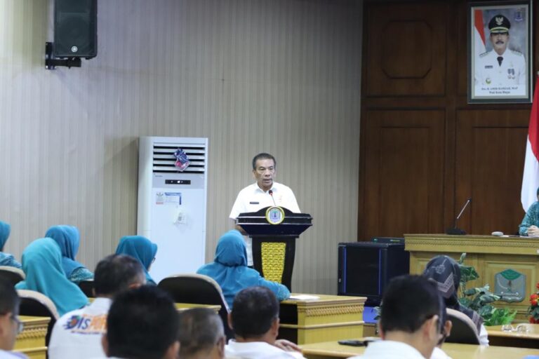 Sekdako Buka Rapat Koordinasi Tim Penggerak PKK Bersama OPD se Kota Binjai