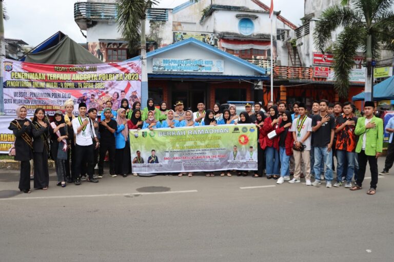 Hadirnya Polri dan Mahasiswa Semoga Menjadi Berkah di Bulan Ramadhan