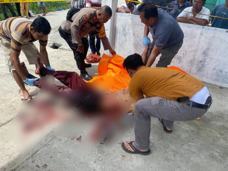 Saling Bacok di Samosir, Abang Kandung Tewas Ditempat