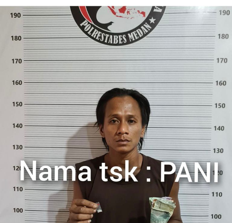 Polisi Gerebek Kampung Narkoba di Jalan Pancasila Tembung