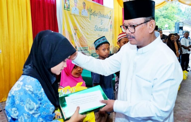 Wakil Bupati Simalungun Safari Ramadhan dengan Masyarkat Bandar Siantar