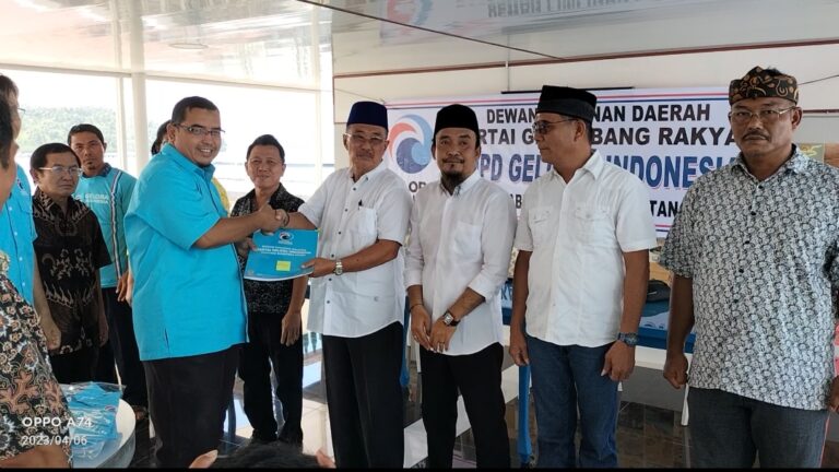 DPW GELORA Sumut Lantik DPD Nias Selatan