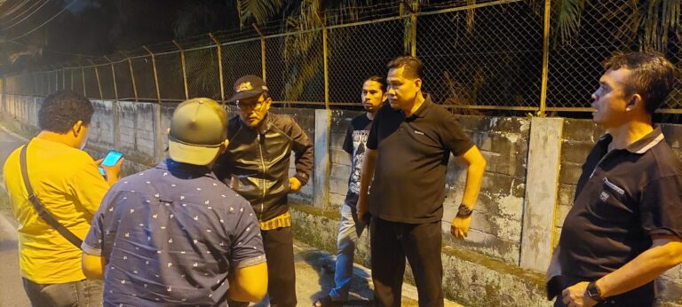 Rekonstruksi Kasus Begal Wakil Ketua PWI Sumut Digelar Polsek Patumbak