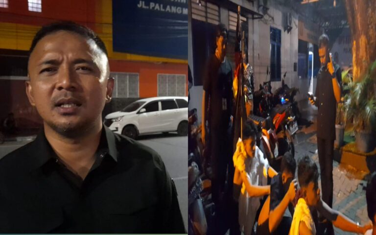 Polrestabes Medan Bekuk Kawanan Gemot Konvoi Meresahkan di Kawasan Lapangan Merdeka