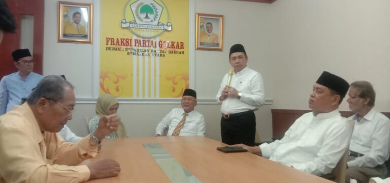 Buka Puasa dengan Jurnalis, Irham Buana: Pileg 2024, Golkar Targetkan 20 Kursi DPRDSU