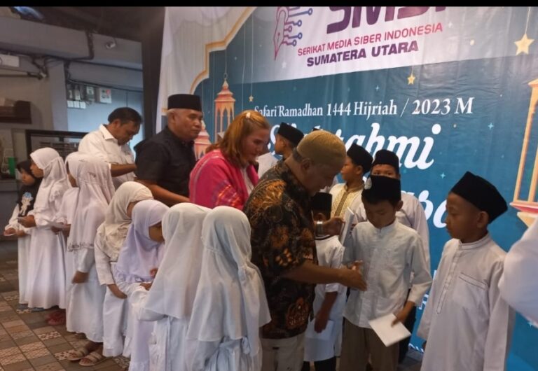 SMSI Sumut Buka Puasa Bersama Anak Yatim Piatu