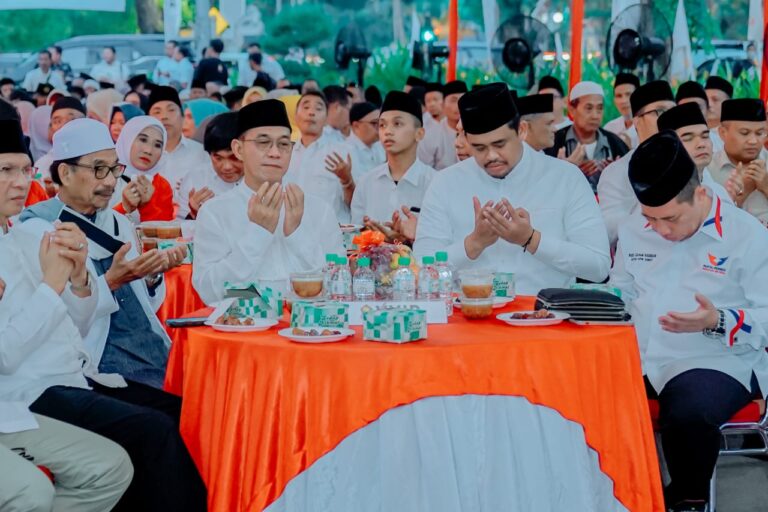 Buka Puasa Bersama Gerindra, Wali Kota Harapkan Sukseskan Program Pemko Medan