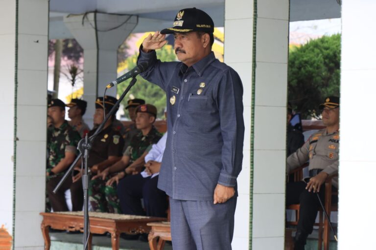 Wali Kota Pimpin Apel Gelar Pasukan Operasi Ketupat Toba 2023 