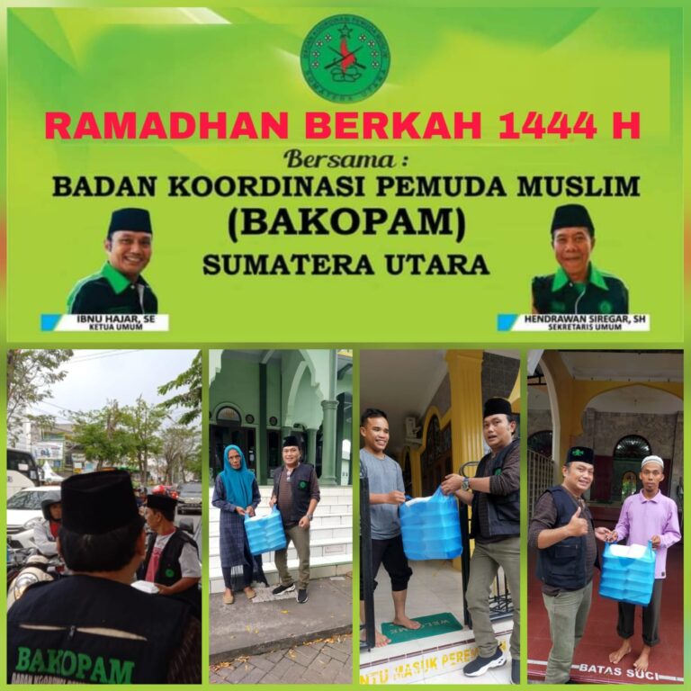Bakopam Sumut Salurkan Paket Sembako dan Makanan Buka Puasa PT Indako untuk Masyarakat