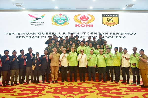 Motivasi Atlet Karate, Edy Rahmayadi Minta Jadikan PON Sebagai Gambaran Sumut Bermartabat