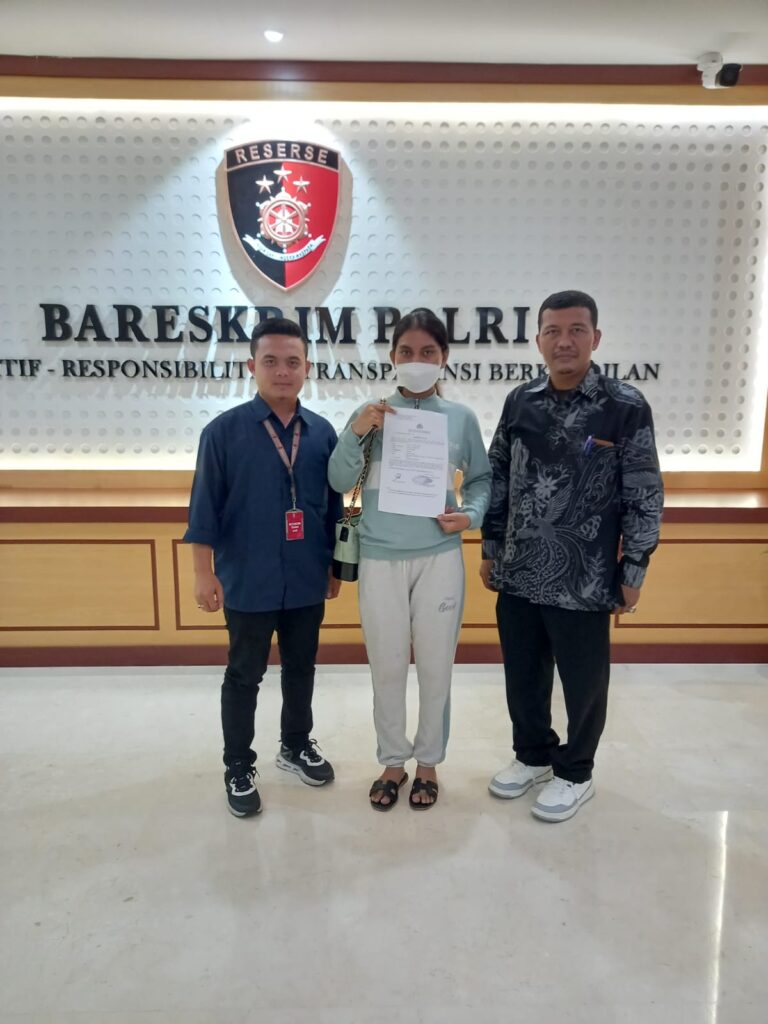 PASU Dampingi Korban IYP Buat Laporan ke Bareskrim Polri
