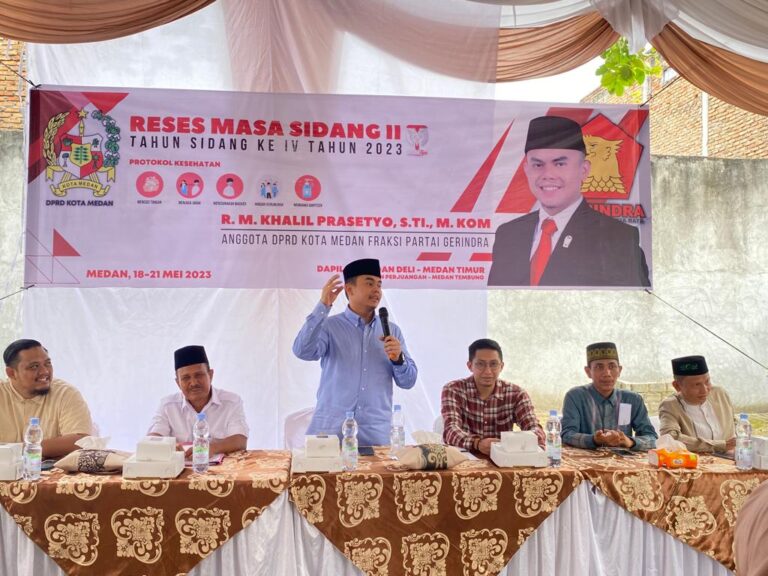 Anggota DPRD Medan RM Khalil Prasetyo: Aparat Kecamatan dan Kelurahan Jangan Alergi Kalau Masyarakat Minta Tolong