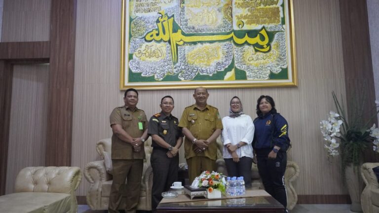 Plt Bupati Langkat Terima Audiensi FOKSI Di Rumah Dinas