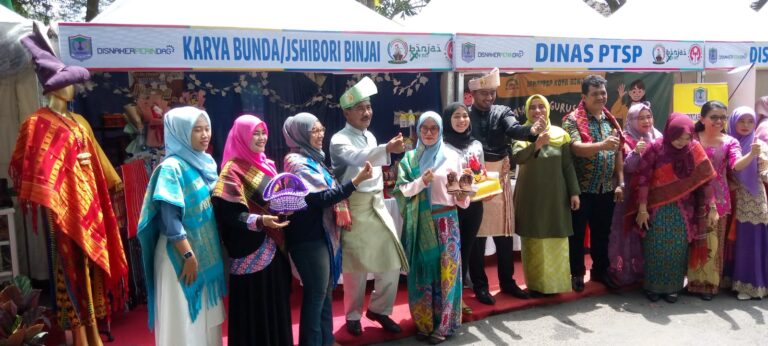 Dibuka Oleh Wali Kota dan Wakil Wali Kota, UMKM Karya Bunda Ikut Meriahkan HUT Kota Binjai Ke-151