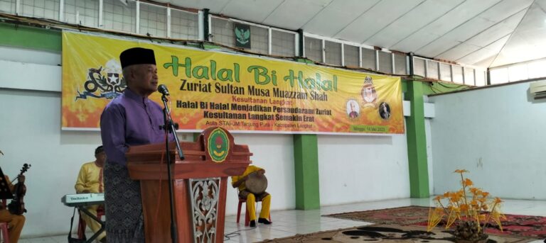 Djohar Arifin Husin, Hadiri Acara Halalbihalal Zuriat Sultan Musa Muazzam Shah di Tanjung Pura