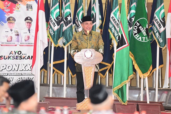 Edy Rahmayadi Ingatkan untuk Tetap Menjaga Persatuan di Tengah Umat