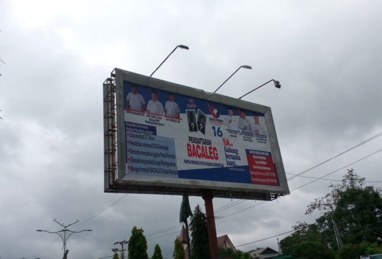 Baliho Bacaleg di Sidempuan sudah Terlihat, Ini kata Bawaslu