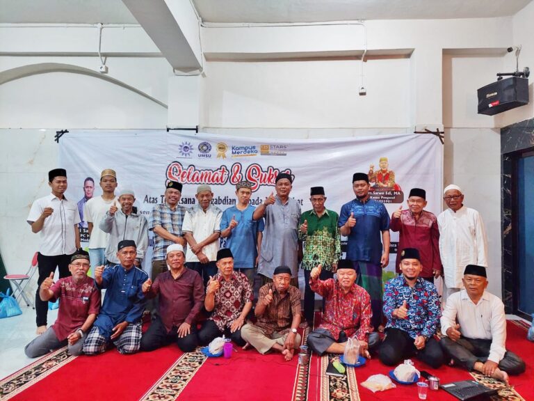 Tingkatkan Literasi Wakaf Tunai, Dosen FAI UMSU Syahrul Amsari Edukasi Jama’ah Masjid PCM Medan Deli