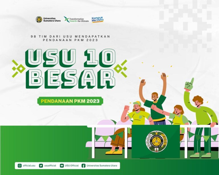 USU 10 Besar Raih Pendanaan PKM Terbanyak Nasional 2023