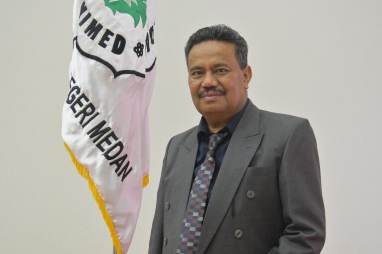 Prof. Dr. Baharuddin, S.T., M.Pd Jadi Rektor Unimed Periode 2023-2027