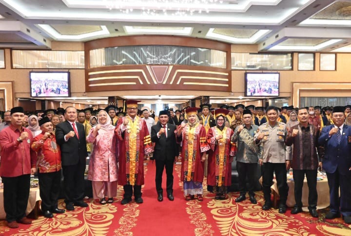 Wisuda 564 Lulusan, UNPAB Dukung Pembangunan Desa di Sumut