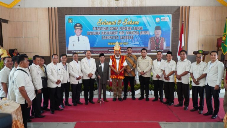 Hadiri Pelantikan HIMNI, Masyarakat Nias Dukung dan Do’akan Syah Afandin Kembali Pimpin Langkat 2024-2029