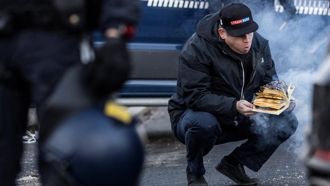 Aksi Bakar Al Quran Meluas di Denmark, Kali ini Kedubes Mesir Jadi Sasaran
