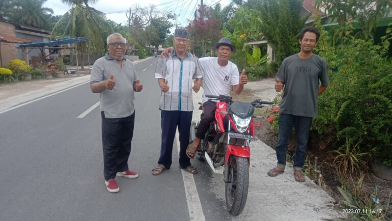 10 Tahun Menunggu, Kini Warga Kuala Lama Nikmati Jalan Mulus Provinsi